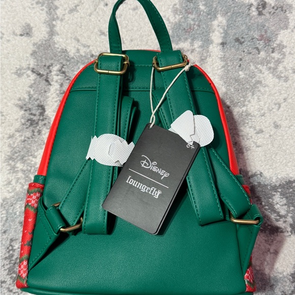 Stitch Holiday Disney Loungefly Backpack - Picture 2 of 9